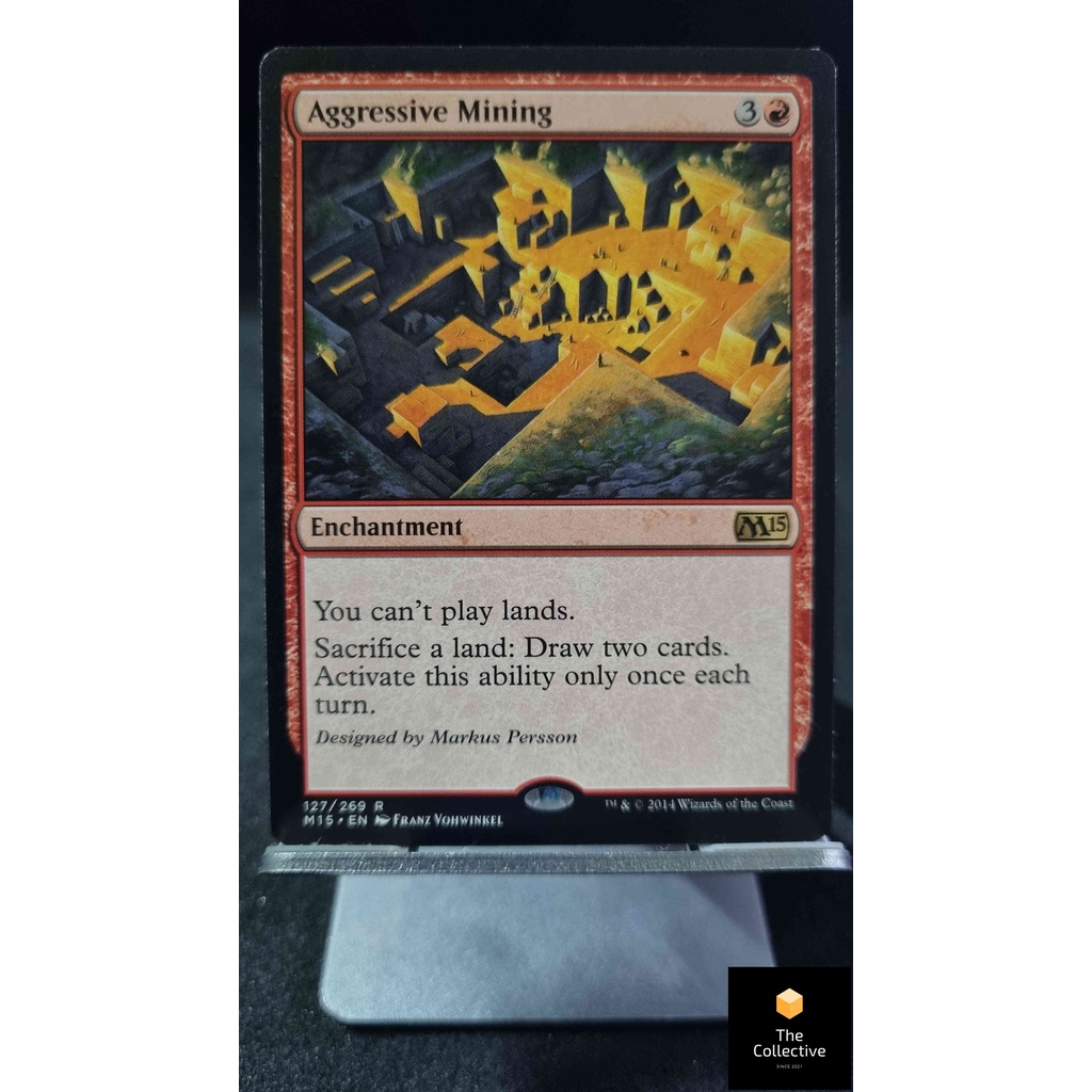 Magic the Gathering - MTG Card Game - Aggressive Mining - [ID: RB1 ...