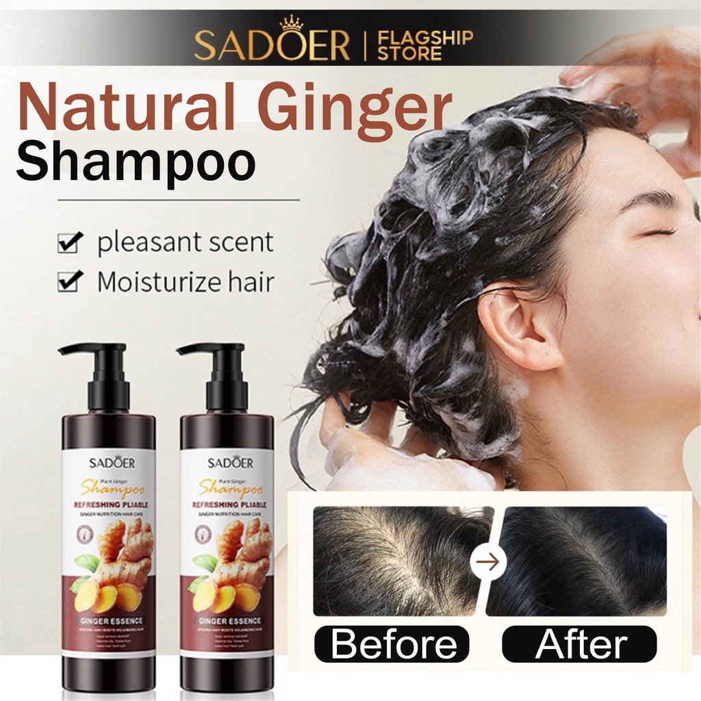 Sadoer Ginger Cleanses And Controls Oil Improves Frizz Cares For Hair