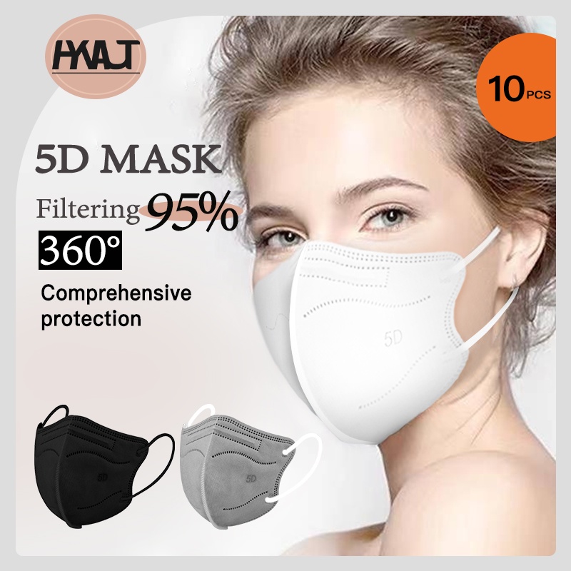 50Pcs 5D Mask Kn95 Facemask Original Disposable Butterfly Face Mask 5 ...