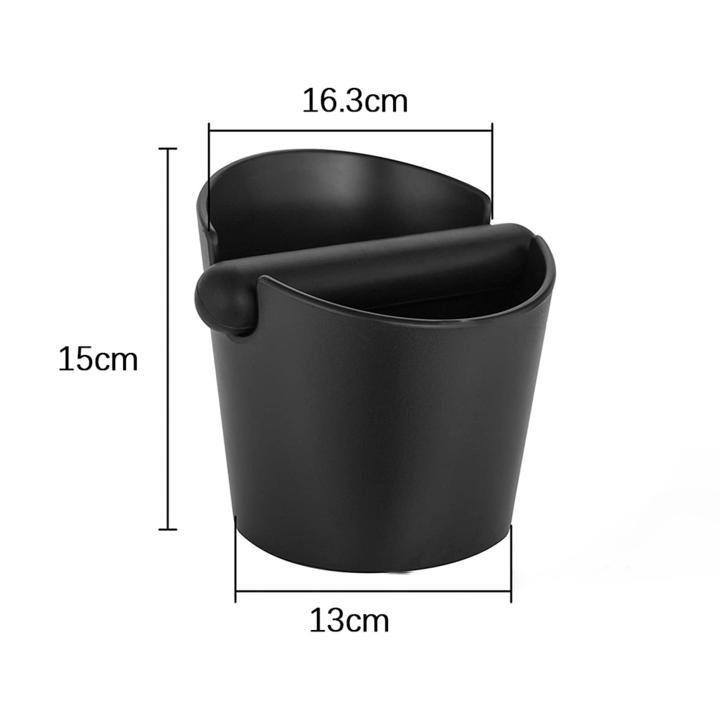 Espresso Knock Box ShockAbsorbent Durable Barista Style Coffee Knock