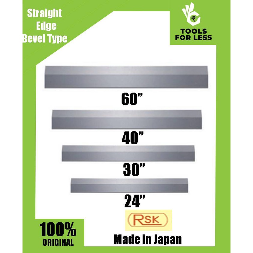 RSK Steel Straight EdgeBevel Type Shopee Philippines