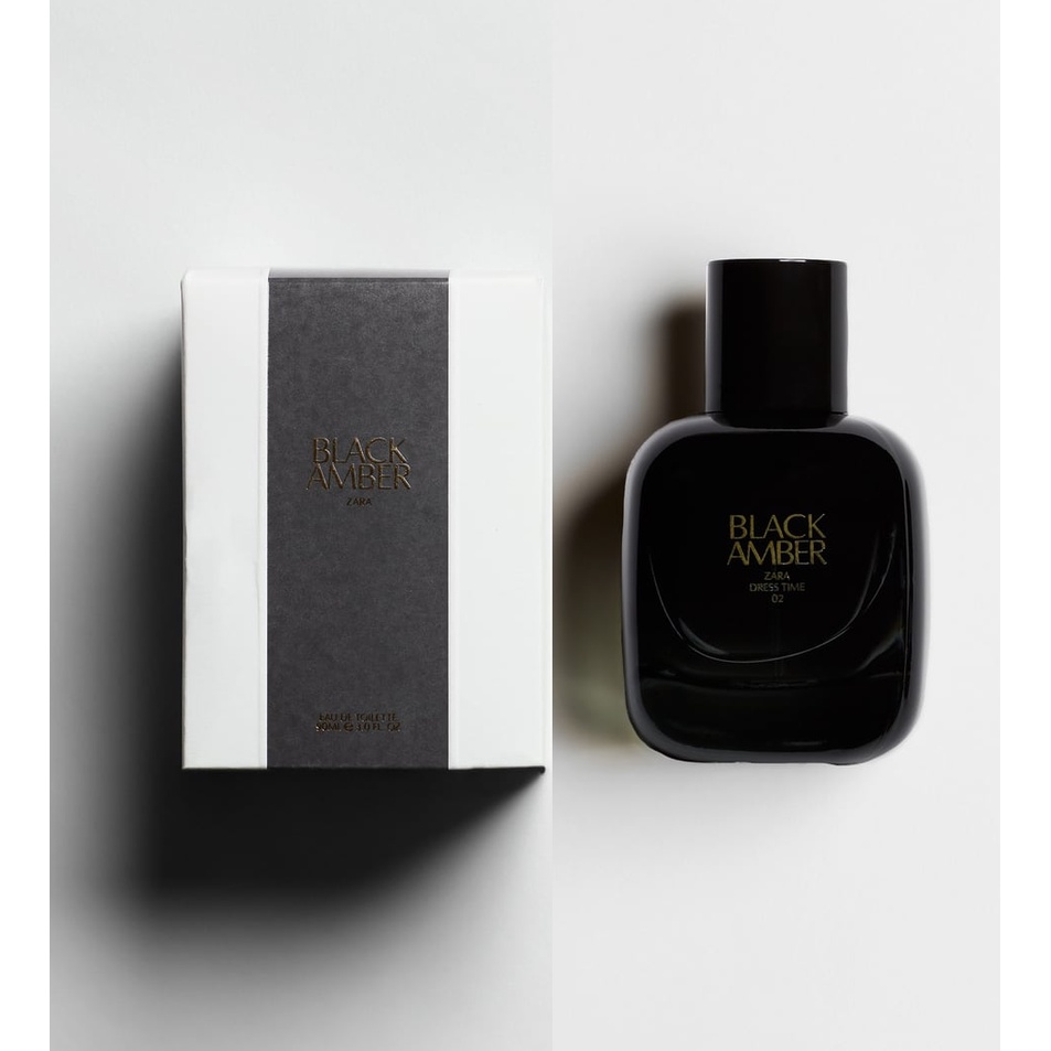 ZARA BLACK AMBER EAU DE TOILETTE 90 ML / 3.04 OZ | Shopee Philippines
