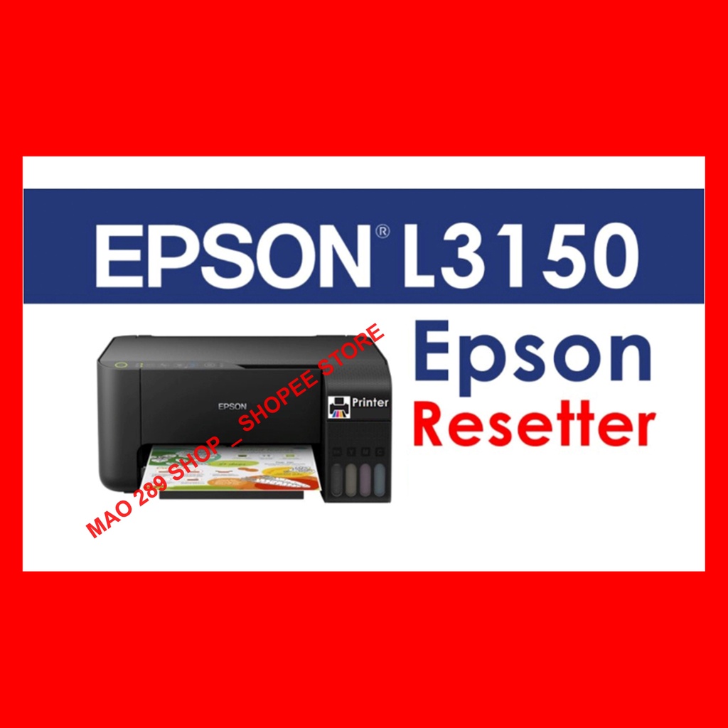 Epson L3100 L3101 L3110 L3150 Resetter Original 16gb Usb Adjustment Program Shopee Philippines 2500