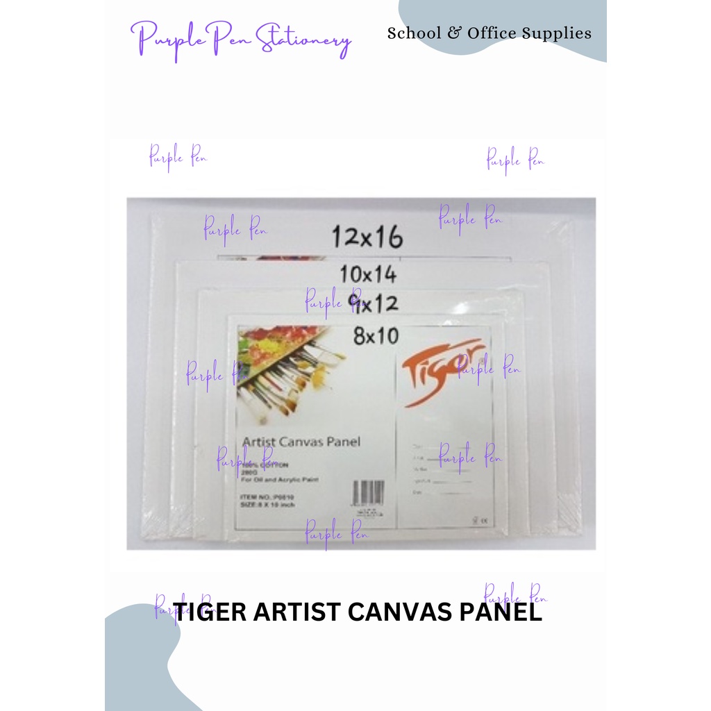 Tiger Artist Canvas Panel for Acrylic Oil Painting 1PC | Shopee Philippines