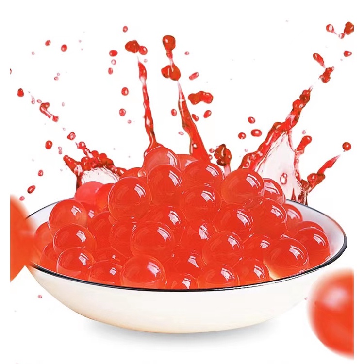 Boduo 1Kg Mango Strawberry Yogurt Blueberry flavored Popping Boba for