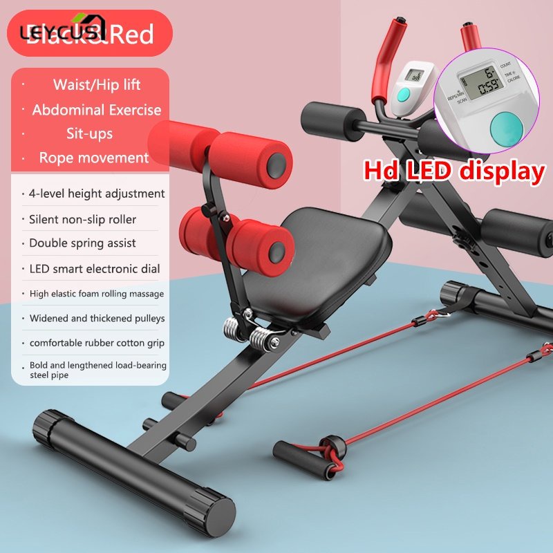 Leycus Abdominal Exercise Machine Abs Glider Folding Fitness Equipment ...