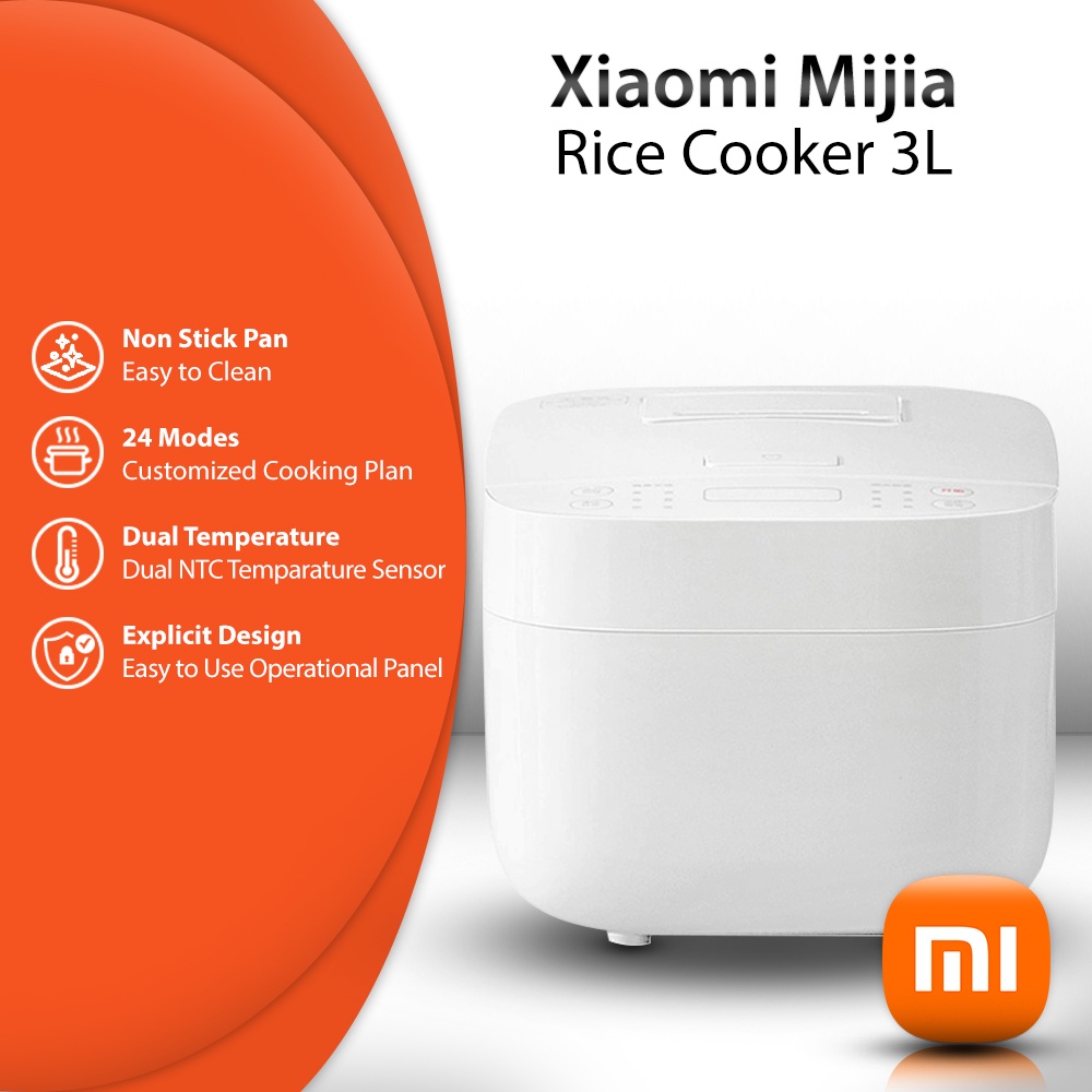 Xiaomi Mijia Rice Cooker C1 Kitchen Appliance 3L Multifunctional ...
