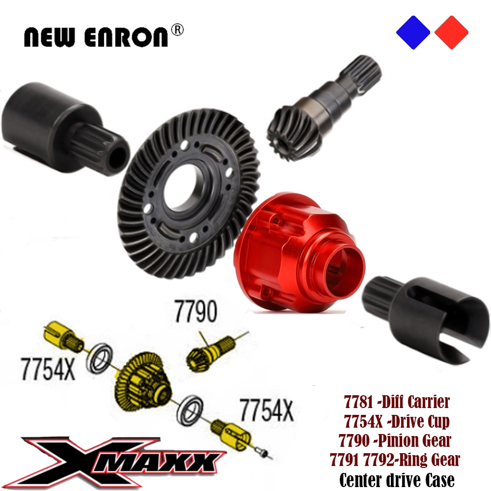 Front Rear Center Drive TorqueBiasing Differential Case Gear 7790 7781