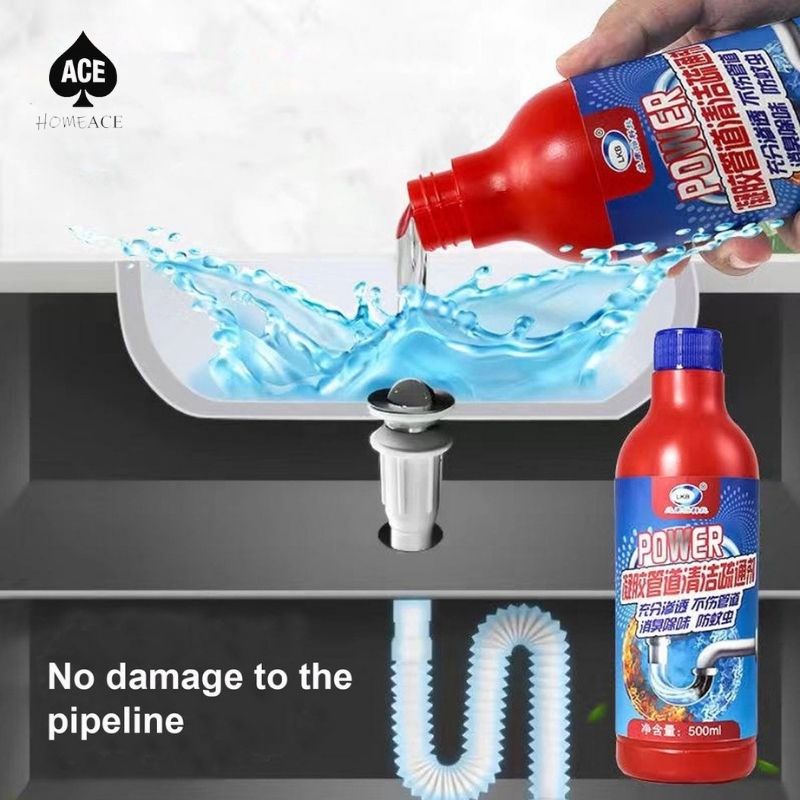 HomeAce Powerful Clog Remover Pipe Dredging Agent Sink and Drain
