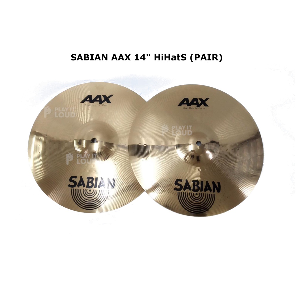 Sabian AAX 20" Ride , AAX CRASH 16" , AAX HIHAT 14" Cymbal Single Shopee Philippines