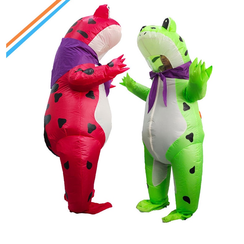 Adult Frog Inflatable Clothes Funny Festival Cosplay Show Toad Monster ...