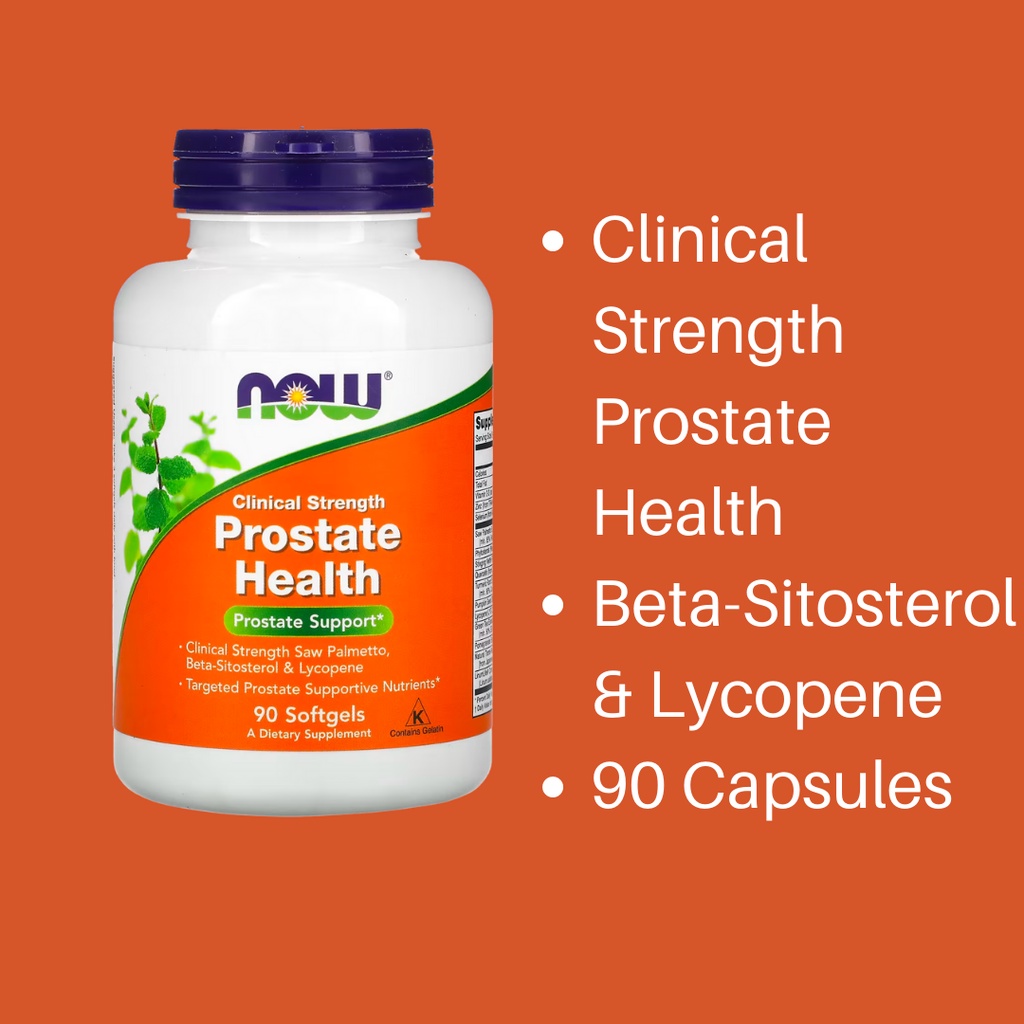 NOW Foods Prostate Saw Palmetto Extract Men's Health 550 mg 320 mg, 90 ...