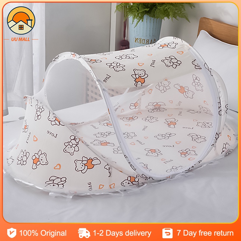 4 in1 baby mosquito net comfortable bed with pillow folding anti ...