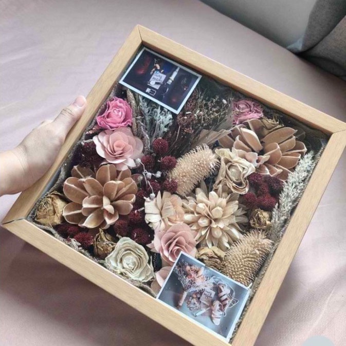 Frame for Dried Flowers (Shadow Box) frame available | Shopee Philippines