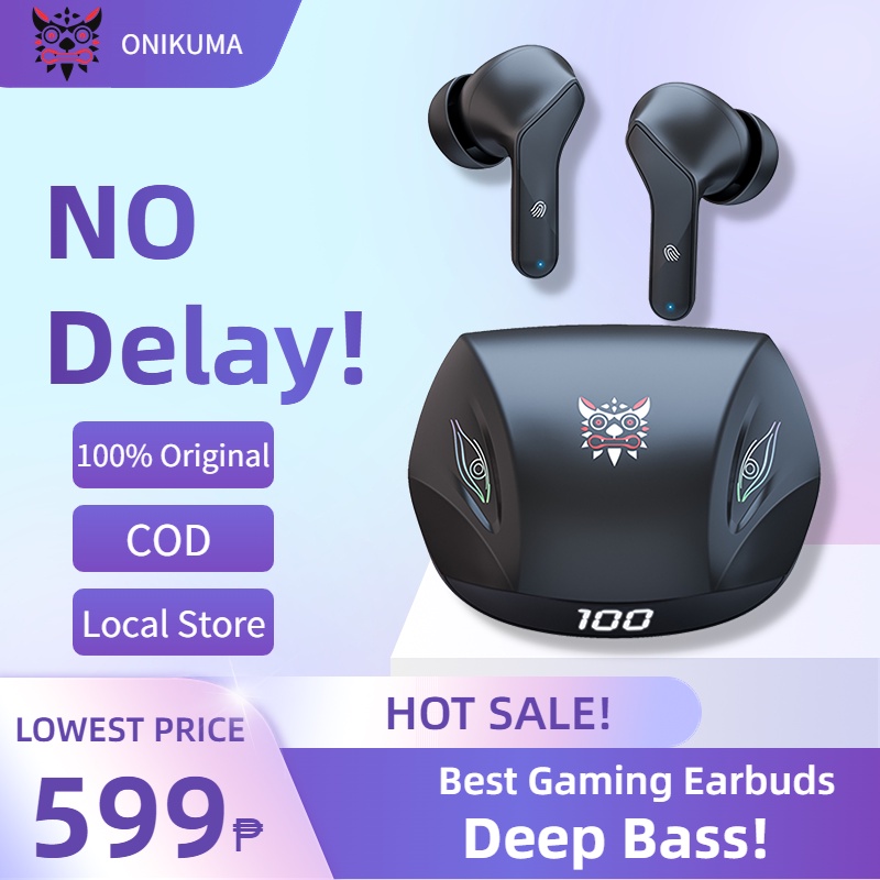 ONIKUMA T33 Sport Bluetooth 5.0 Wireless Earphone with Mic Headphones