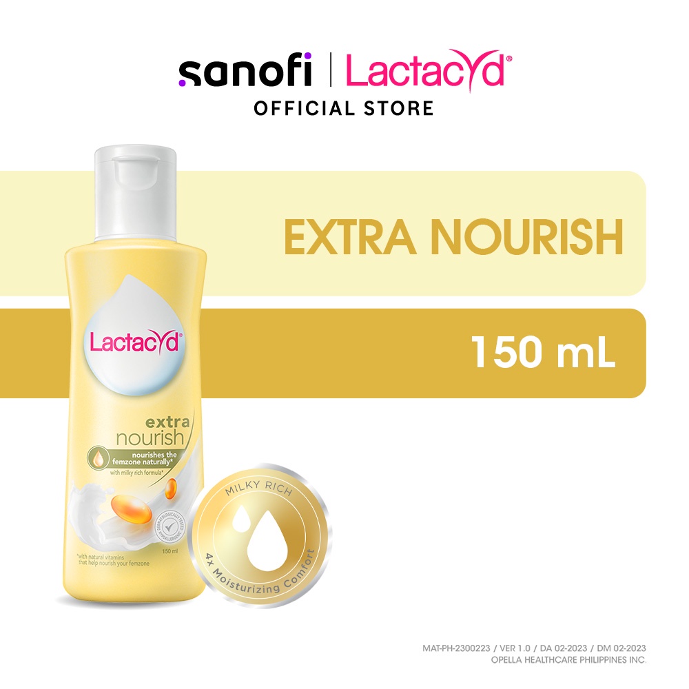 Lactacyd Feminine Wash Extra Nourish 150ml Shopee Philippines