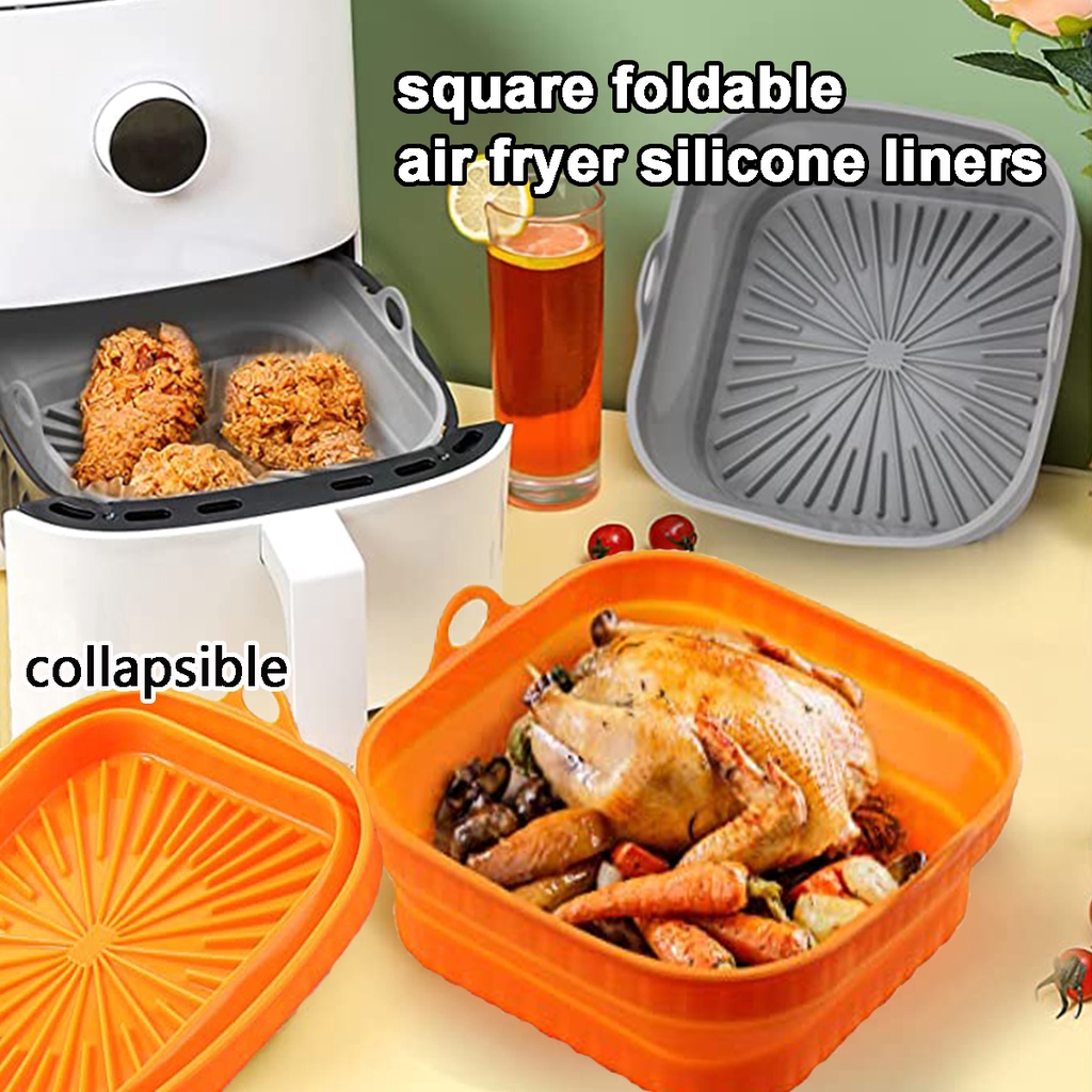 Square air outlet fryer