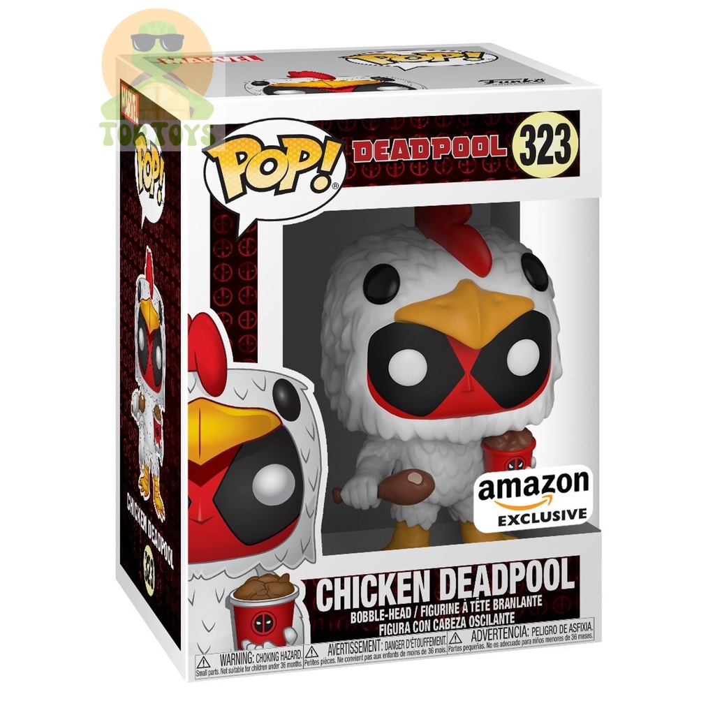 Funko Pop | Marvel: Chicken Deadpool #323 Amazon Exclusive | Shopee ...