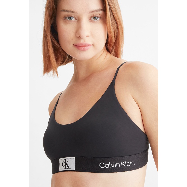 Calvin klein women's horizon cheap seamless bralette