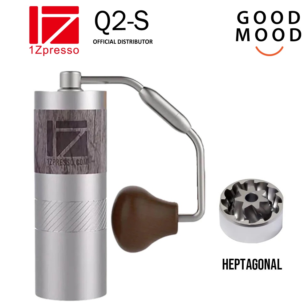 1Zpresso Q2S Manual Coffee Grinder with foldable handle Heptagonal Burr Q2S Shopee Philippines