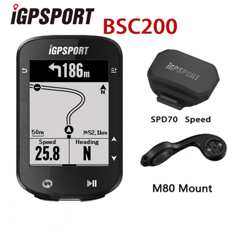 IGPSPORT BSC200/BSC100S GPS Bicycle Computer Bluetooth ANT+Wireless