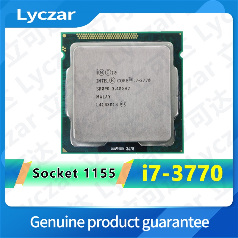 Intel Core i7 3770 Processor LGA 1155 3.4GHz 8M Cache Quad-Core 77W ...