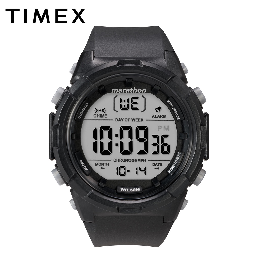 Timex Marathon Black Resin Digital Watch For Men TW5M32900 SPORTS Shopee Philippines