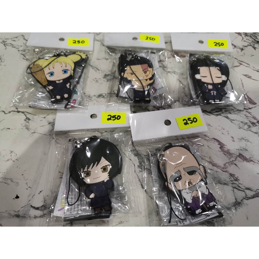 Jujutsu Kaisen Rubber Mascot Mobile Strap Or Keyholder Bandai Namco