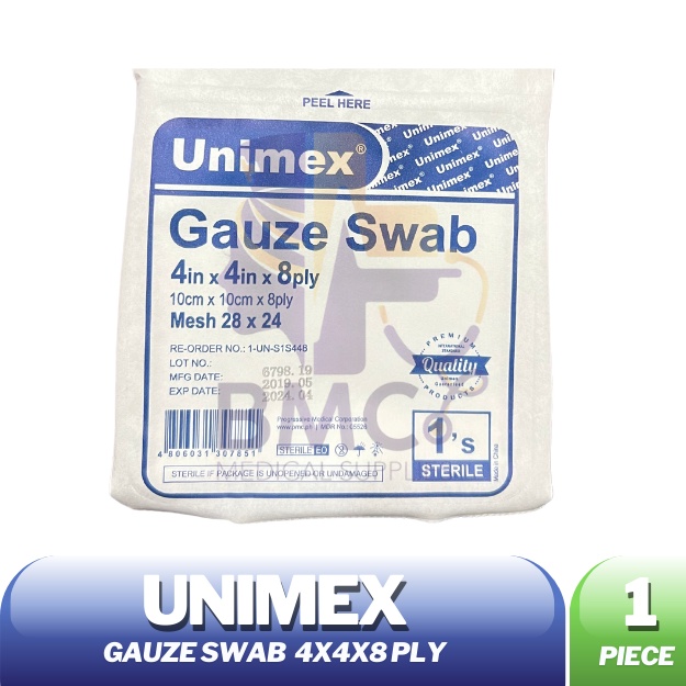 Gauze Pad (4x4x8) Sterile - Sold Per Piece | Shopee Philippines