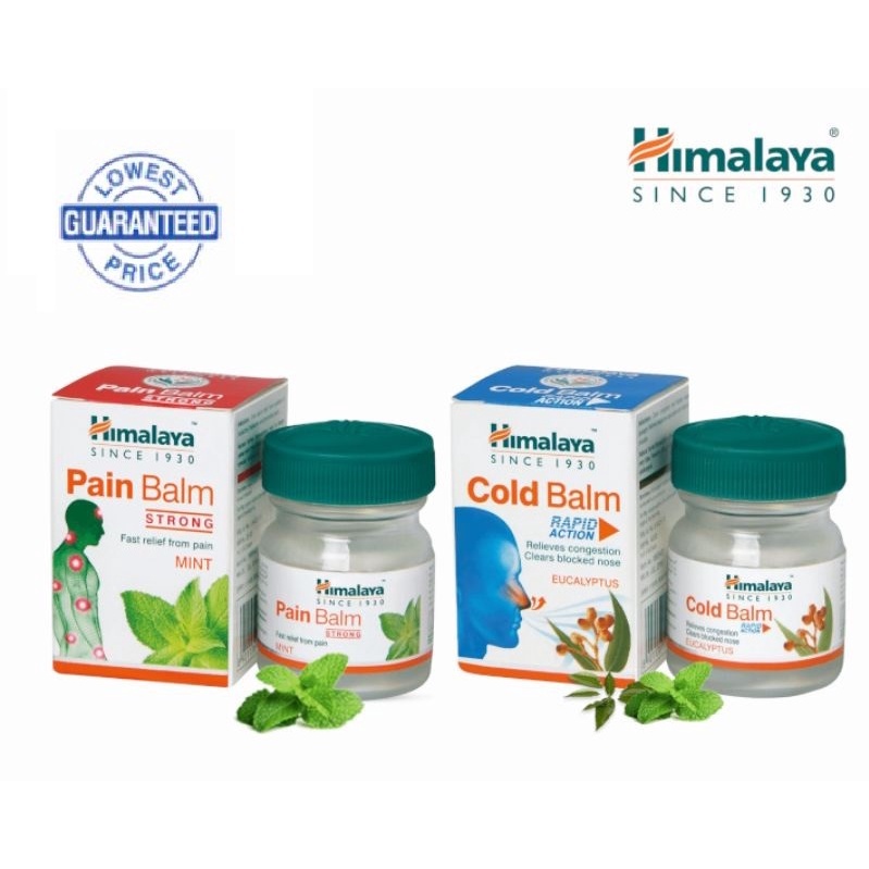 Himalaya Cold Balm and Pain Balm | Shopee Philippines