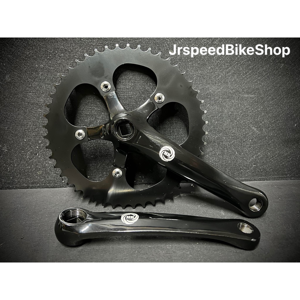 MR Fixie Crankset 44T 46T 48T 52T Fixed Gear Square Tapered Crankset Jrspeed Shopee Philippines