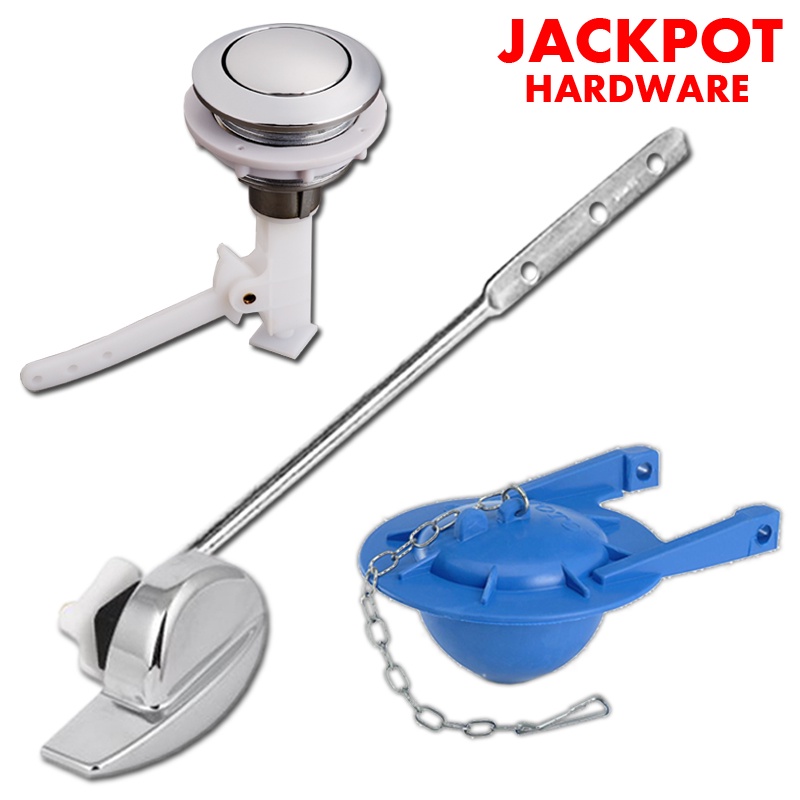 Tank Lever / Push Button Flush / Rubber Flapper / Toilet flapper