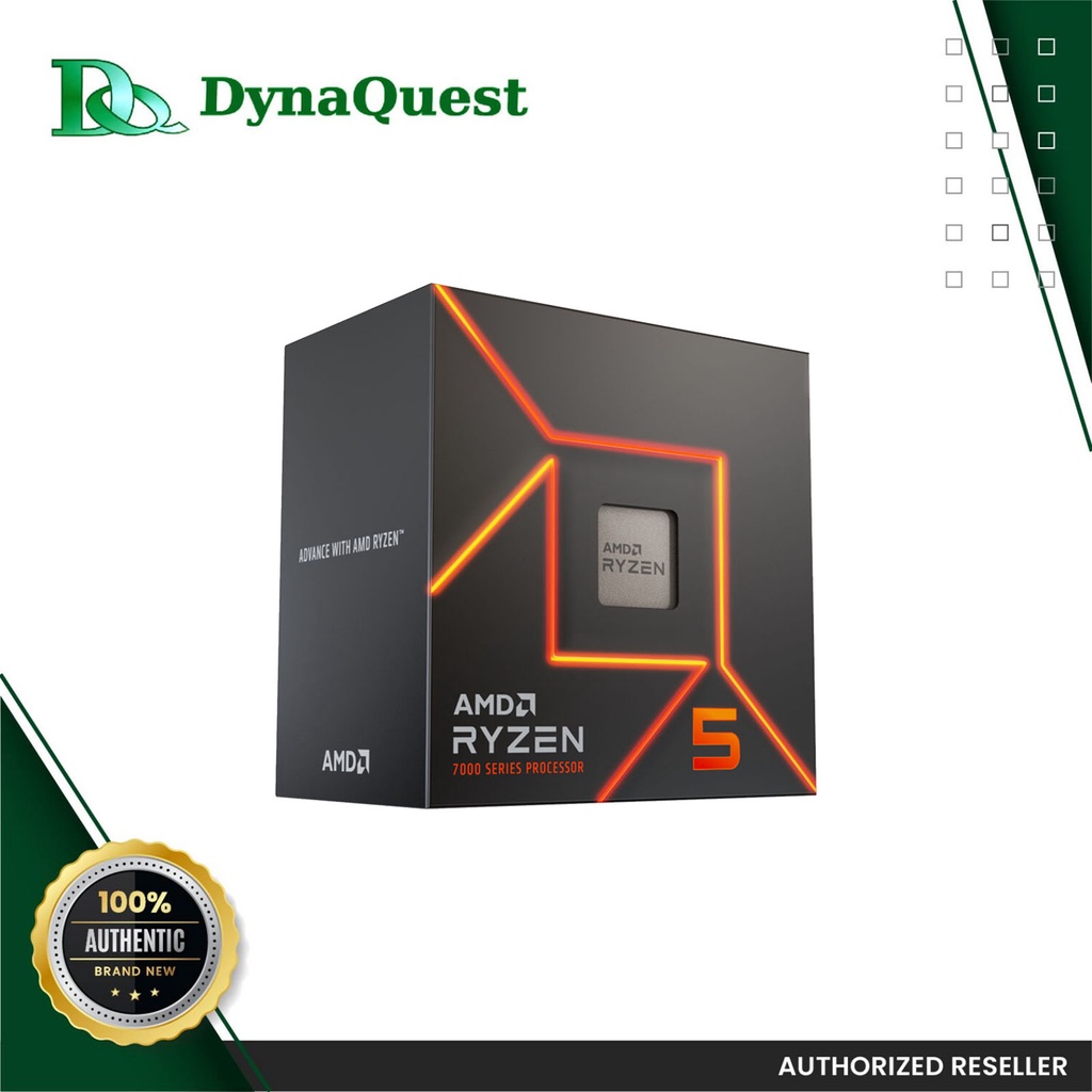 AMD Ryzen™ 5 7600 6-Core, 12-Thread Unlocked Desktop Processor