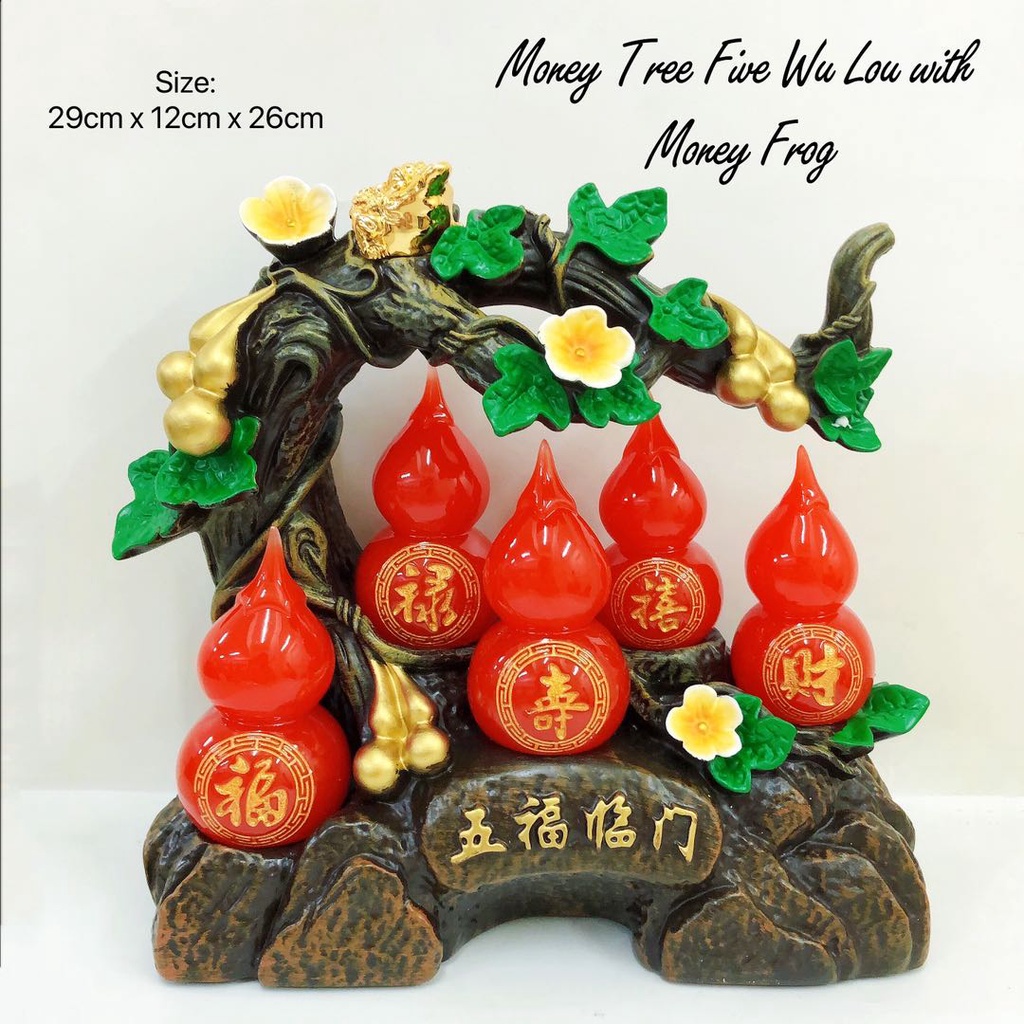 Bracciale Feng Shui, Bracciale Feng Wu Lou HU Lu Calabash Amuleto di