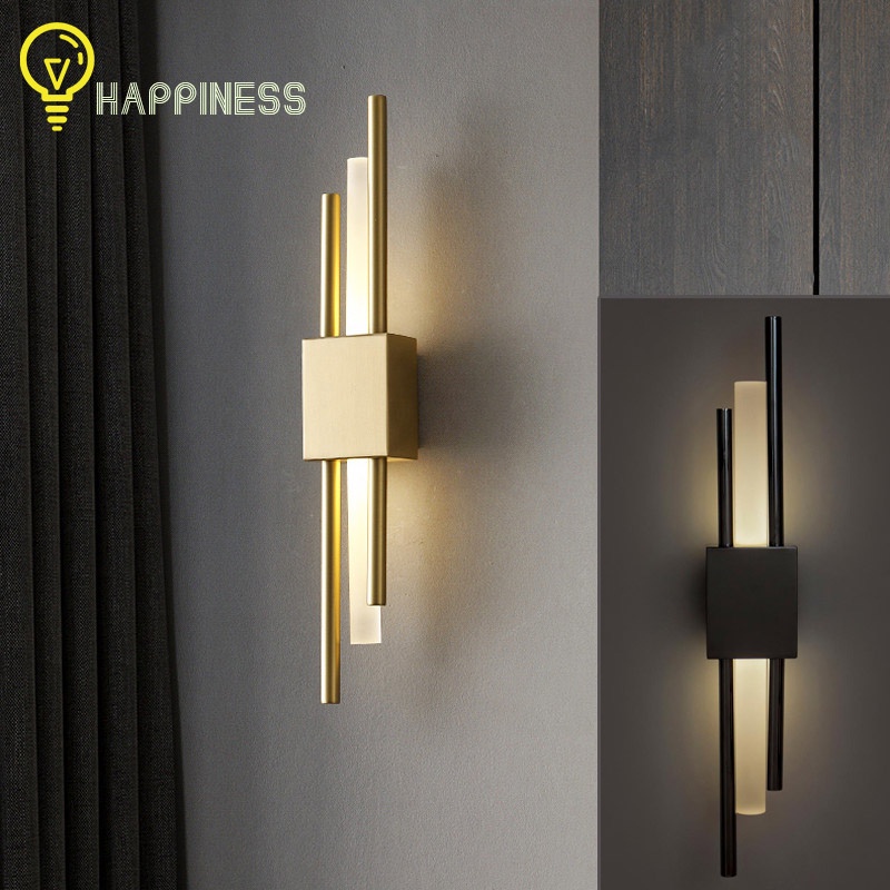 LED Wall Lamp Nordic Modern Minimalist Hanging Light for Living Room