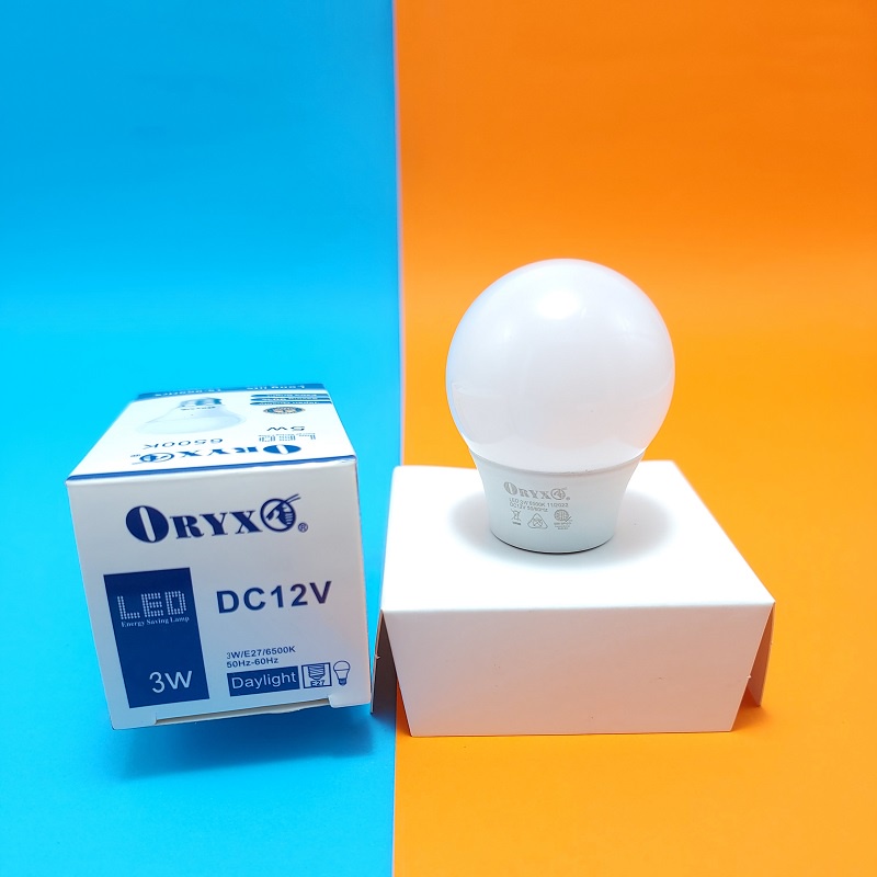 LED Direct Current bulb 12V Low voltage E27 daylight living room