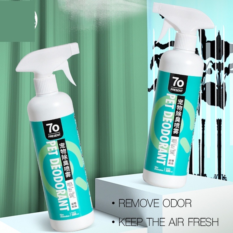 500ml Pet Deodorant Biological Enzyme Spray Deodorizing For Cats And