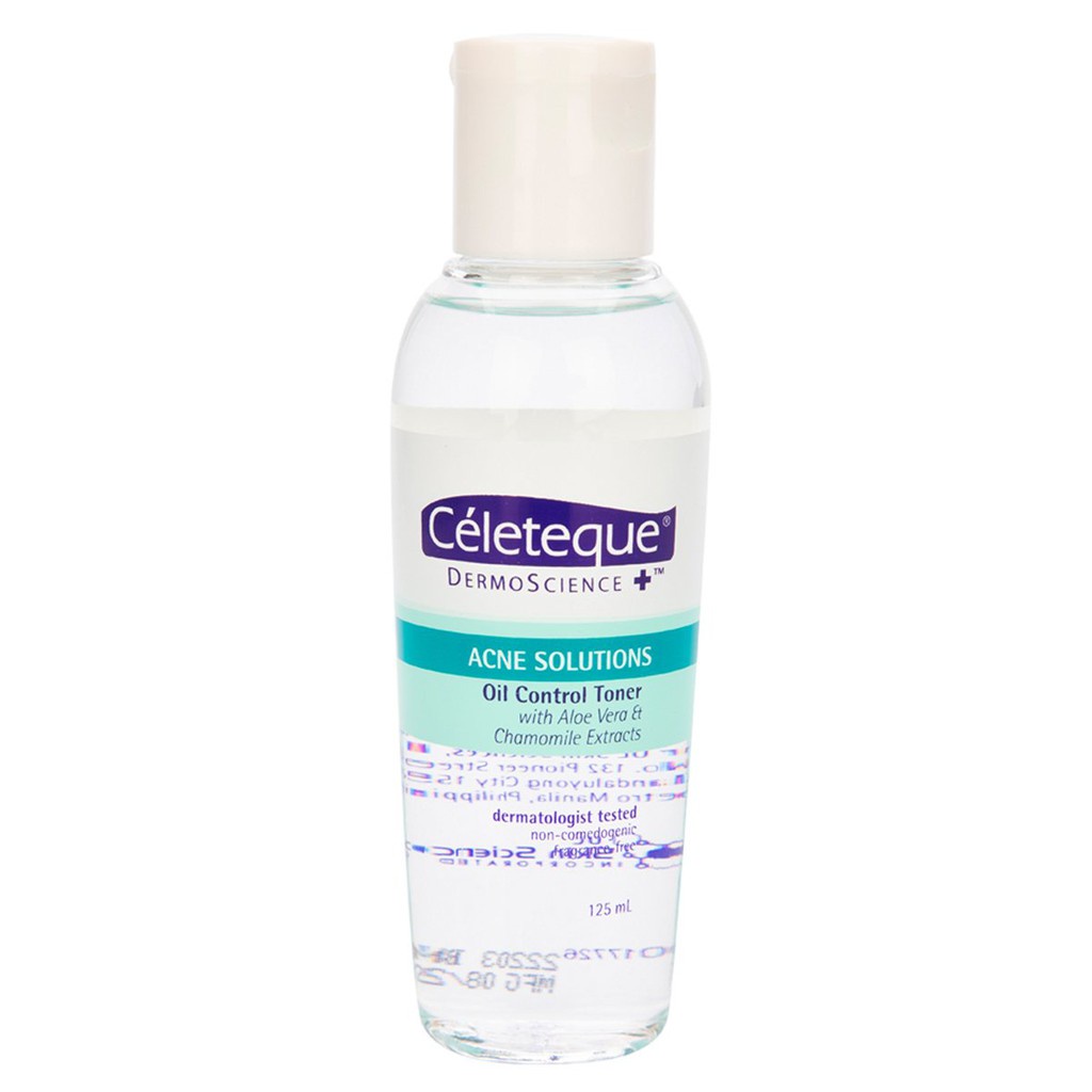 Landmark Celeteque Dermoscience Acne Solution Oil Control Toner 125ml Shopee Philippines