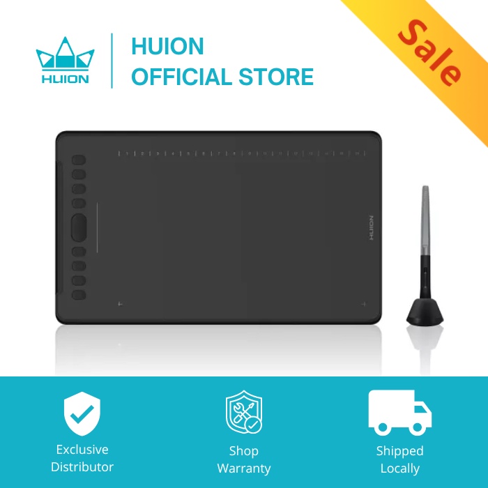 HUION Inspiroy H1161 Graphics Drawing Tablets, Touch Togo - View #13