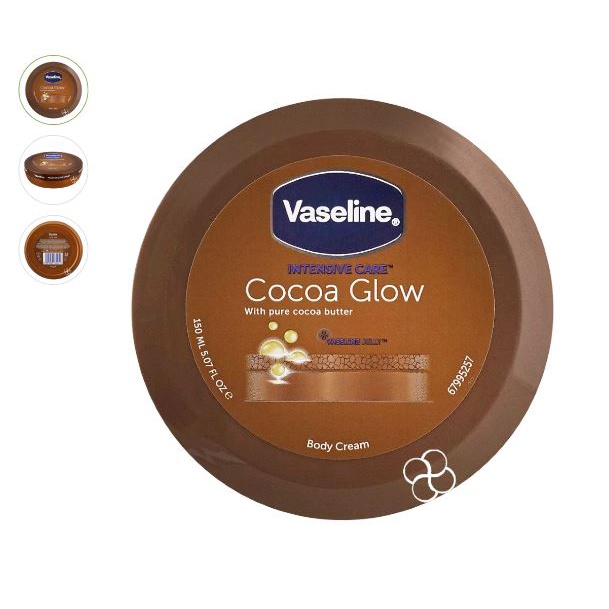 Vaseline Cocoa Glow Body Cream 150mL Shopee Philippines