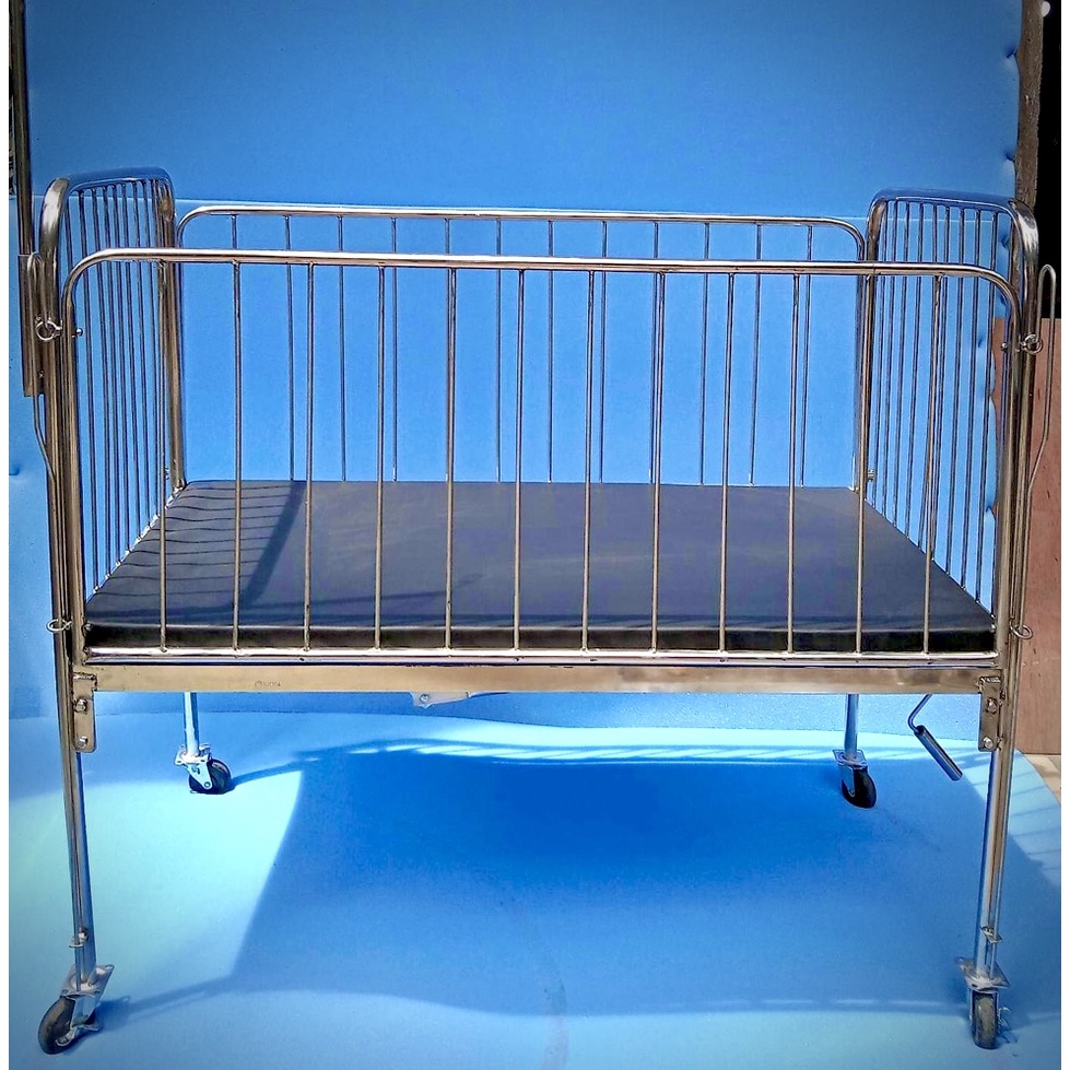 Hospital Pediatric Bed - Pedia Bed - Baby Crib | Shopee Philippines