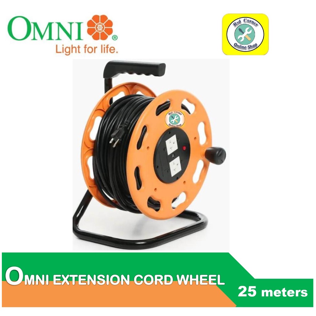 OMNI EXTENSION CORDS WHEEL (10m, 15m, 25m) Shopee Philippines