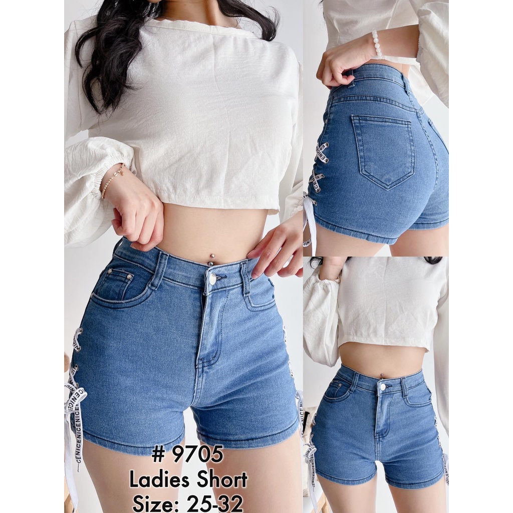 New style denim shorts for Ladies 9531