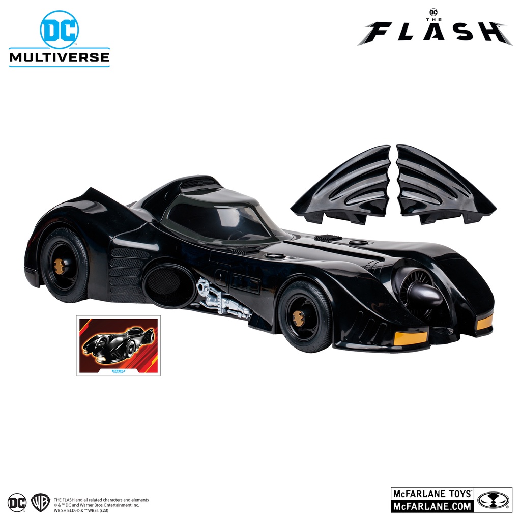 MCFARLANE TOYS BATMOBILE (THE FLASH MOVIE) | Shopee Philippines