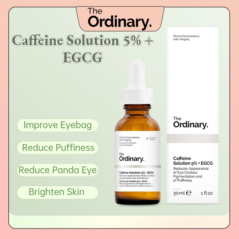 The Ordinary Caffeine Solution 5 + EGCG Eye Serum Dark Circle Eyebags Remover Serum 30ml