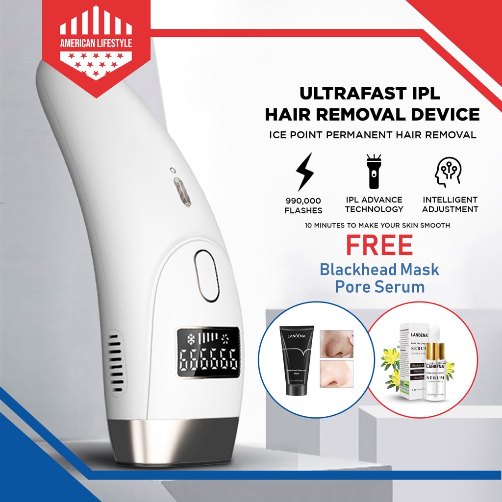 Kskin IPL Laser Painless Hair Removal with whitening gel ipl machine