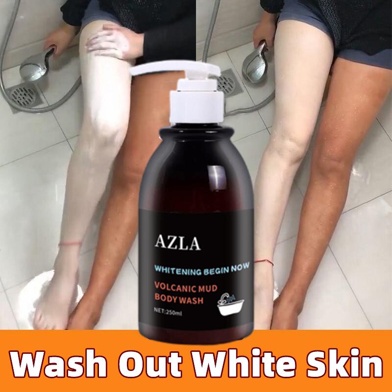 AZLA Volcanic Mud Body Wash Shower Gel Deep Sea Mud Whitening body long