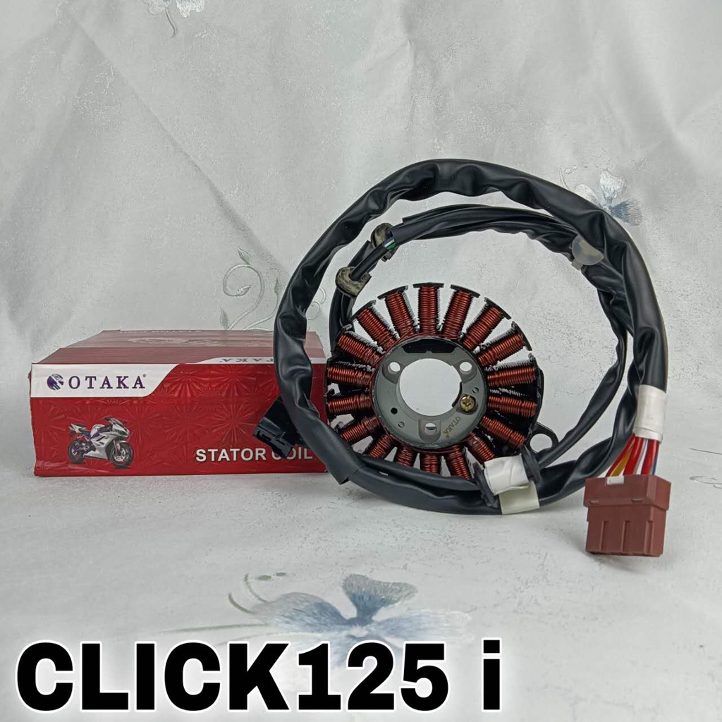 ORIGINAL OTAKA MOTORCYCLE PARTS STATOR COILS for CLICK125 i & CLICK 150