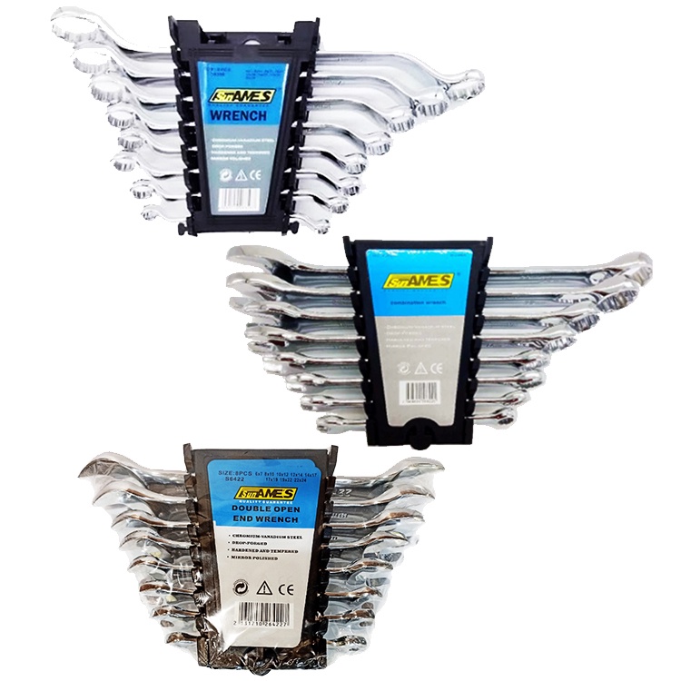 Combination / Box / Open Wrench Set 8pc / 10pc | Shopee Philippines