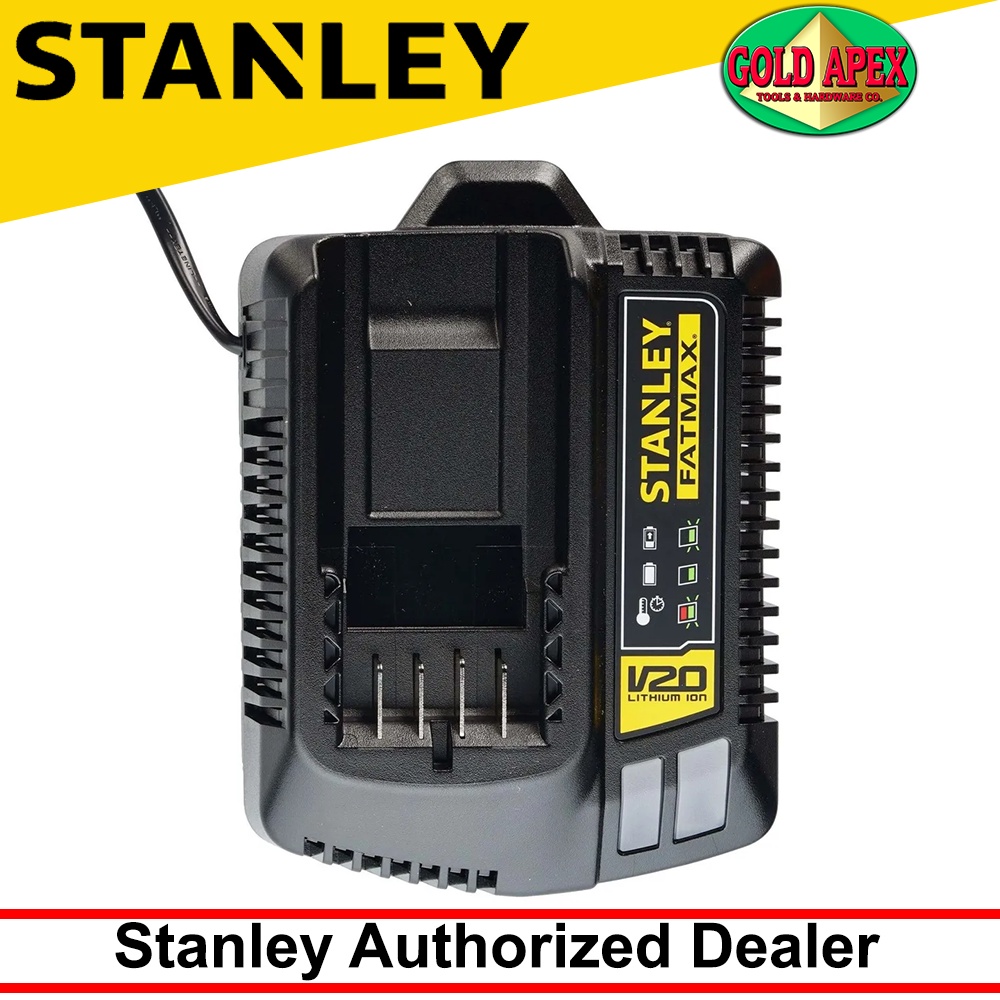 Stanley Fatmax Sc200 20v Battery Charger 2a Shopee Philippines